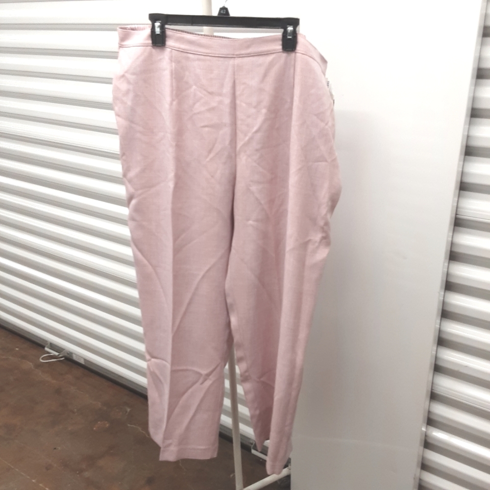 Alfred Dunner Womens Pin Pant 22w Brand New